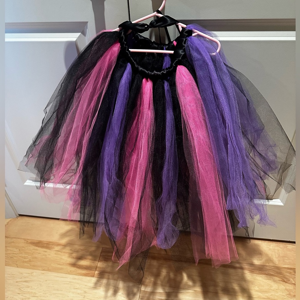 Etsy pink/purple/black custom witch costume-